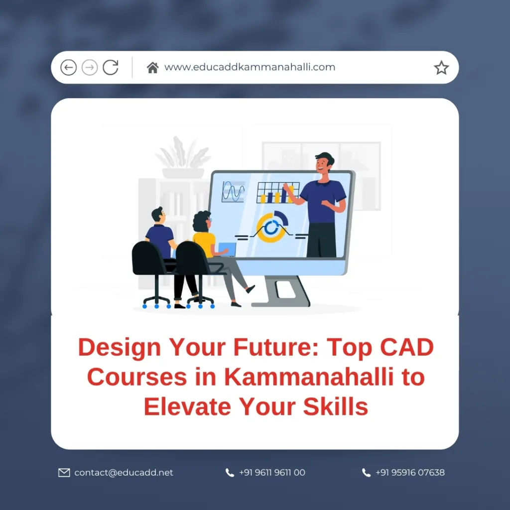 CAD training students practicing in Kammanahalli Bangalore