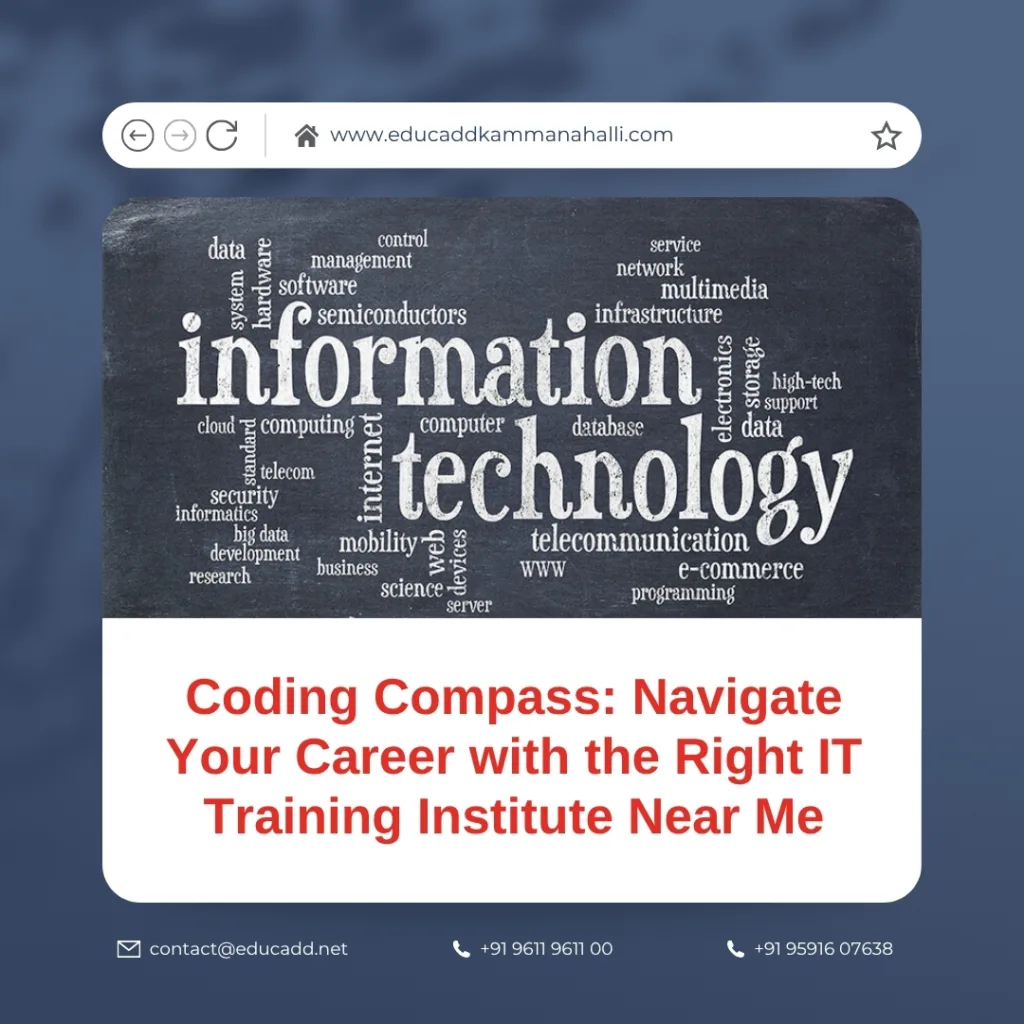 IT training institute near me for career growth