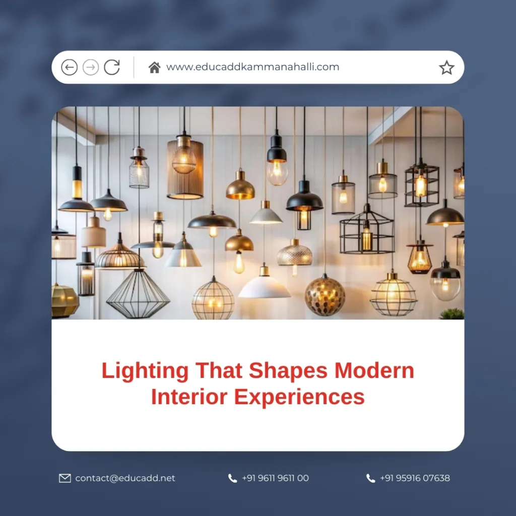 Modern Interior Lighting Design