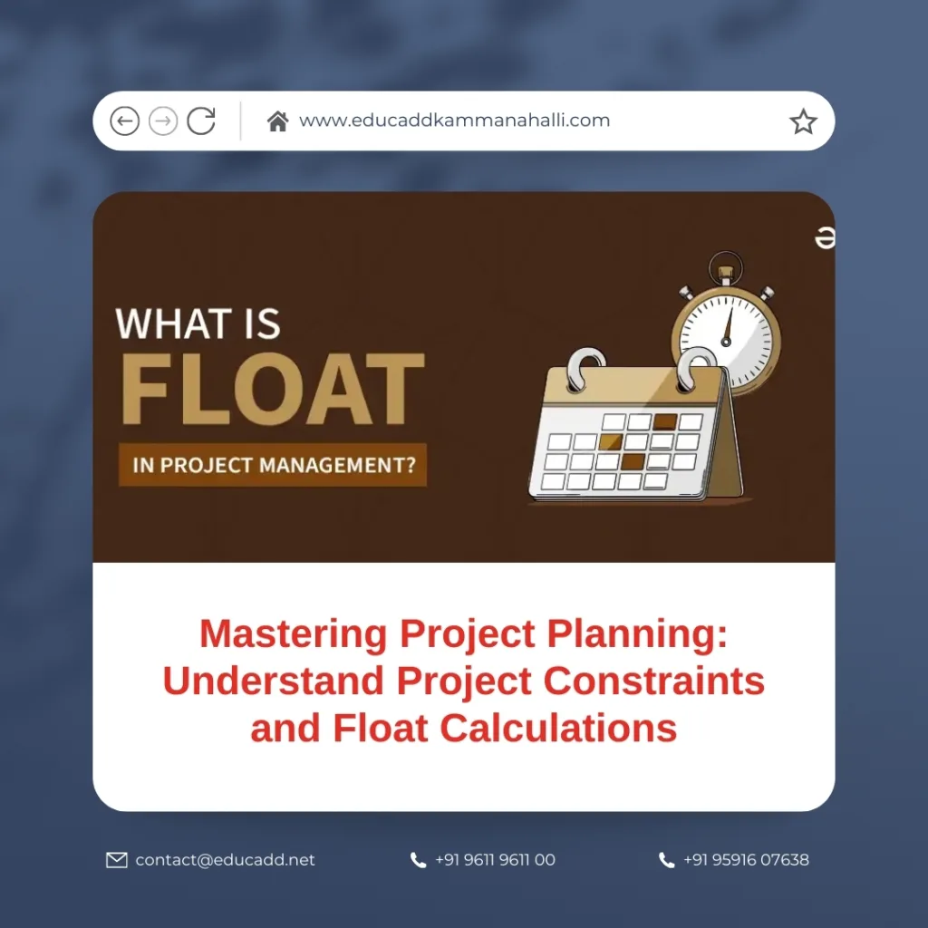 Project Constraints and Float